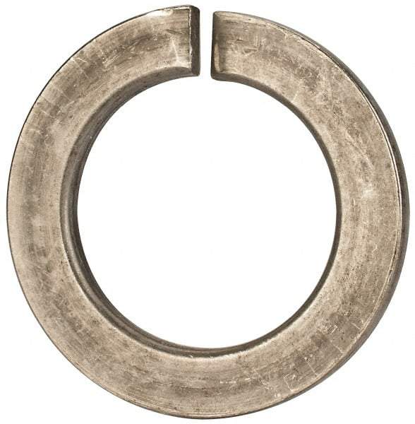 Value Collection - M45, 45.5mm ID, 71.2mm OD, 7mm Thick Split Lock Washer - 18-8 Austenitic Grade A2 Stainless Steel, Uncoated, 45.5mm Min ID, 46.7mm Max ID - USA Tool & Supply