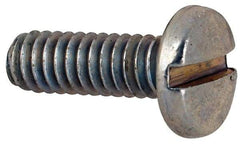 Value Collection - #5-40 UNC, 3/8" Length Under Head Slotted Drive Machine Screw - Binding Head, Grade J82 Steel, Zinc-Plated Finish, Without Washer - USA Tool & Supply