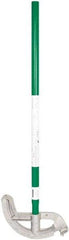 Greenlee - Hand Conduit Bender with Handle - 3/4" Rigid Capacity, Bends EMT, Rigid, IMC - USA Tool & Supply