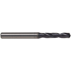 Kennametal - 1/2" 140° Spiral Flute Solid Carbide Screw Machine Drill Bit - USA Tool & Supply