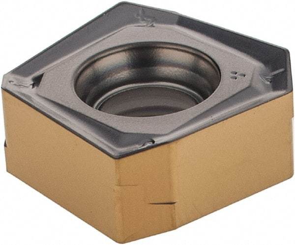 Iscar - S845 SNHU1305 MM Grade IC808 Carbide Milling Insert - TiAlN/AlTiN/TiN Finish, 0.244" Thick, 13mm Inscribed Circle, 0.8mm Corner Radius - USA Tool & Supply