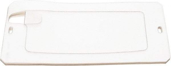Allegro - Lens Cover for Nova 2000 Blasting Helmet System - Clear, Compatible with Nova 2000 - USA Tool & Supply