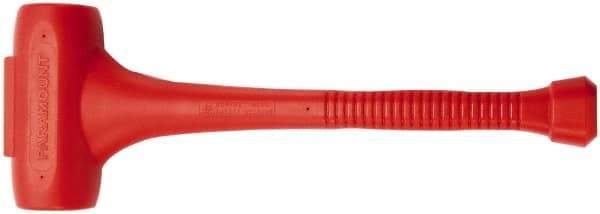 Paramount - 5 Lb Head, 20" Long Sledge Hammer - Polyurethane Head, 2-49/64" Face Diam, 7-3/32" Long Head, Fiberglass Handle with Grip - USA Tool & Supply