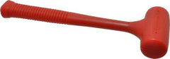 Paramount - 10 oz Head 1-29/64" Face Diam Polyurethane Standard Dead Blow Hammer - 11.0156" OAL, Polyurethane Handle - USA Tool & Supply