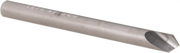 SGS - 3/16" Head Diam, 3/16" Shank Diam, 1 Flute 90° Solid Carbide Countersink - USA Tool & Supply