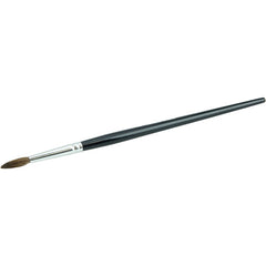 5/32″ Lacquering Brush, Camel Hair, 11/16″ Trim Length, Round Handle - USA Tool & Supply