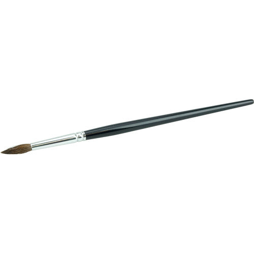 7/32″ Lacquering Brush, Camel Hair, 13/16″ Trim Length, Round Handle - USA Tool & Supply