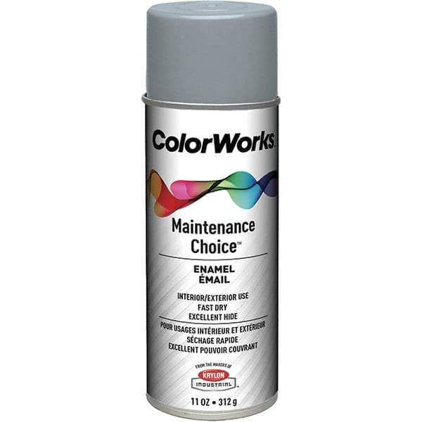 Krylon - Primers   Type: Enamel Spray Primer    Color Family: Gray - USA Tool & Supply