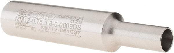 Seco - Minimaster 3/4" 90° Shank Milling Tip Insert Holder & Shank - 0.449" Neck Diam, 3.74" OAL, Heavy Metal MM12 Tool Holder - USA Tool & Supply