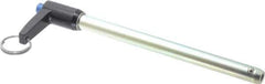 Gibraltar - 1/2" Diam, 6" Usable Length, L Handle, Quick Release Pin - Grade 4130 Steel, Zinc-Plated Finish - USA Tool & Supply