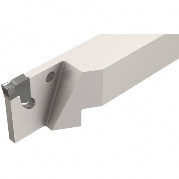 Iscar - External Thread, 1-1/2" Max Depth of Cut, 5.7mm Min Groove Width, 150.11mm OAL, Left Hand Indexable Grooving Cutoff Toolholder - 1" Shank Height x 1" Shank Width, TAG Insert Style, TGT Toolholder Style, Series Tang-Grip - USA Tool & Supply