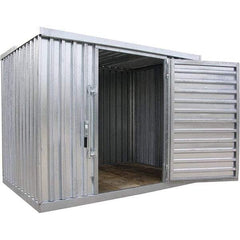 Vestil - 6' Long x 9" Wide, Storage Building - 4 Walls - USA Tool & Supply