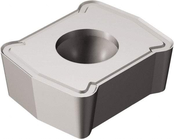 Sandvik Coromant - LCMX040308 53 Grade H13A Carbide Indexable Drill Insert - Uncoated, Square - USA Tool & Supply