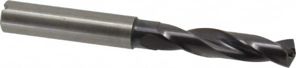 Guhring - 8.9mm 140° Spiral Flute Solid Carbide Screw Machine Drill Bit - USA Tool & Supply