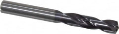 Guhring - 10mm 140° Spiral Flute Solid Carbide Screw Machine Drill Bit - USA Tool & Supply