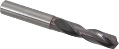 Guhring - 11.5mm 140° Spiral Flute Solid Carbide Screw Machine Drill Bit - USA Tool & Supply