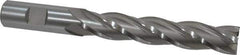 Hertel - 3/4", 4" LOC, 3/4" Shank Diam, 6-1/4" OAL, 4 Flute, Cobalt Square End Mill - Single End, Uncoated, Spiral Flute, 30° Helix, Centercutting, Right Hand Cut, Right Hand Flute - USA Tool & Supply