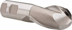 Hertel - 1-1/2" Diam, 2-1/2" LOC, 2 Flute High Speed Steel Ball End Mill - Uncoated, Single End, 5" OAL, 1-1/4" Shank Diam, Spiral Flute - USA Tool & Supply
