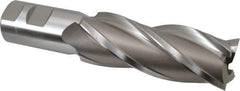Hertel - 1-1/2", 4" LOC, 1-1/4" Shank Diam, 6-1/2" OAL, 4 Flute, High Speed Steel Square End Mill - Single End, Uncoated - USA Tool & Supply