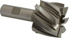 Hertel - 2", 1-1/2" LOC, 3/4" Shank Diam, 3-7/8" OAL, 8 Flute, High Speed Steel Square End Mill - Single End, Uncoated - USA Tool & Supply