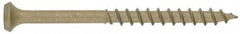 Value Collection - #12 Bugle Head, Square Drive Steel Deck Screw - 2" OAL - USA Tool & Supply