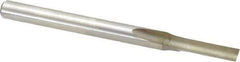 Onsrud - 3/16" Diam, 1/4" Shank Diam, 3/4" Length of Cut, 1 Flute Single Edge Straight Router Bit - 3-1/4" Overall Length, Right Hand Cut, High Speed Steel - USA Tool & Supply