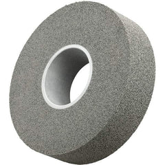 3M - 12" Diam, 1/2" Face Width, 5" Center Hole, Medium Grade, Silicon Carbide Deburring Wheel - Convolute, Density 8 Grade - USA Tool & Supply