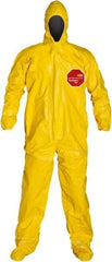 Dupont - Coveralls - Storm Flap & Zipper Closure - USA Tool & Supply