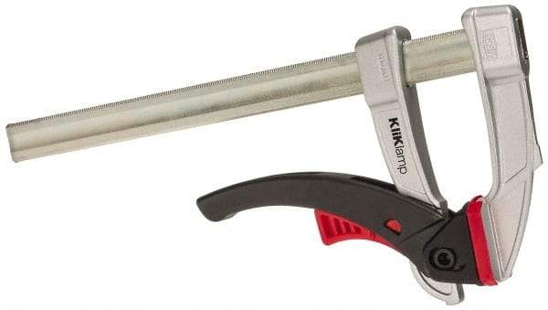 Bessey - 8" Capacity, 3" Throat Depth Bar Clamp - 260 Lb Clamping Pressure, 12" OAL - USA Tool & Supply