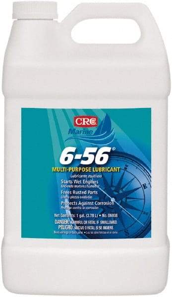 CRC - 1 Gal Bottle Nondrying Film Lubricant - Clear Blue-Green, -50°F to 250°F - USA Tool & Supply