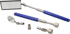 Value Collection - 6 Piece, Mirror & Magnet Set - For Use with Accessing Tight Areas - USA Tool & Supply