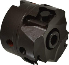 Kennametal - 3 Inserts, 2" Cut Diam, 3/4" Arbor Diam, 0.394" Max Depth of Cut, Indexable Square-Shoulder Face Mill - 0/90° Lead Angle, 1.57" High, BGHX 15L5... Insert Compatibility, Through Coolant, Series Fix-Perfect - USA Tool & Supply