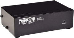 Tripp-Lite - Video Splitter with Signal Booster - HD15 Connector, Black, Use with Monitors - USA Tool & Supply