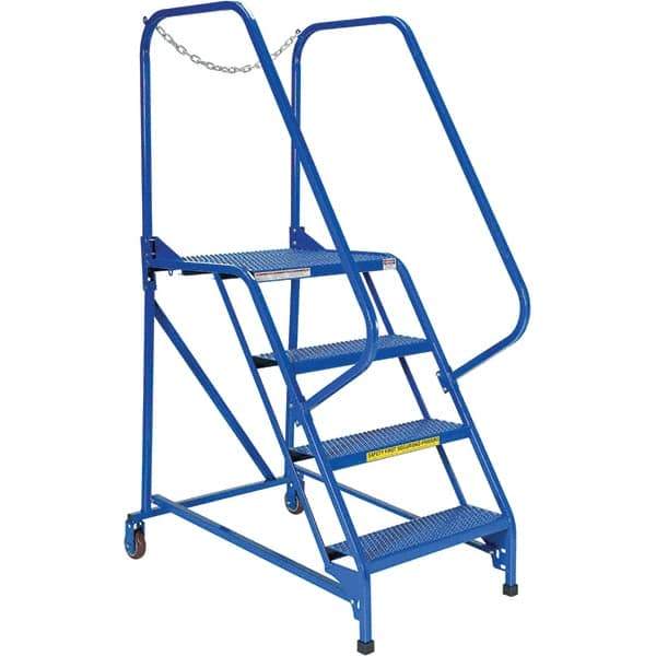 Vestil - Maintenance Ladder - Blue, Use with Ladders Above 32' - USA Tool & Supply