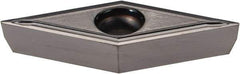 NTK - VCGT110302 AM3 Grade VM1 Carbide Turning Insert - TiCN Finish, 35° Diamond, 1/4" Inscr Circle, 1/8" Thick, 0.008" Corner Radius - USA Tool & Supply
