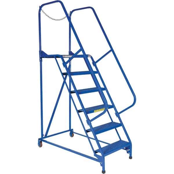 Vestil - Maintenance Ladder - Blue, Use with Ladders Above 32' - USA Tool & Supply