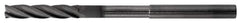 RobbJack - 3/64" Diam, 15/64" LOC, 4 Flute Solid Carbide Ball End Mill - Diamond Finish, Single End, 2-1/2" OAL, 1/8" Shank Diam - USA Tool & Supply