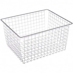 Marlin Steel Wire Products - Baskets Shape: Rectangular Material Family: Metal - USA Tool & Supply