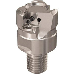 Seco - 40mm Cut Diam, 12mm Max Depth of Cut, 40mm OAL, Indexable Square Shoulder Slot Milling End Mill - M20 Modular Connection, 90° Lead Angle, Through Coolant, Series R217.94 - USA Tool & Supply