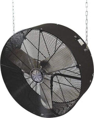 TPI - 36" Blade, Direct Drive, 1/3 hp, 6,500 & 5,400 CFM, Suspension Blower Fan - 5.6 Amps, 120 Volts, 2 Speed, Single Phase - USA Tool & Supply