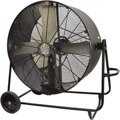 TPI - 48" Blade, Belt Drive, 1 hp, 14,400 CFM, Floor Style Blower Fan - 15 Amps, 120 Volts, 1 Speed, Single Phase - USA Tool & Supply