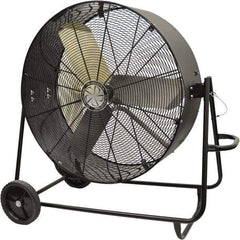 TPI - 42" Blade, Direct Drive, 1/2 hp, 9,000 CFM, Floor Style Blower Fan - 6 Amps, 120 Volts, 1 Speed, Single Phase - USA Tool & Supply