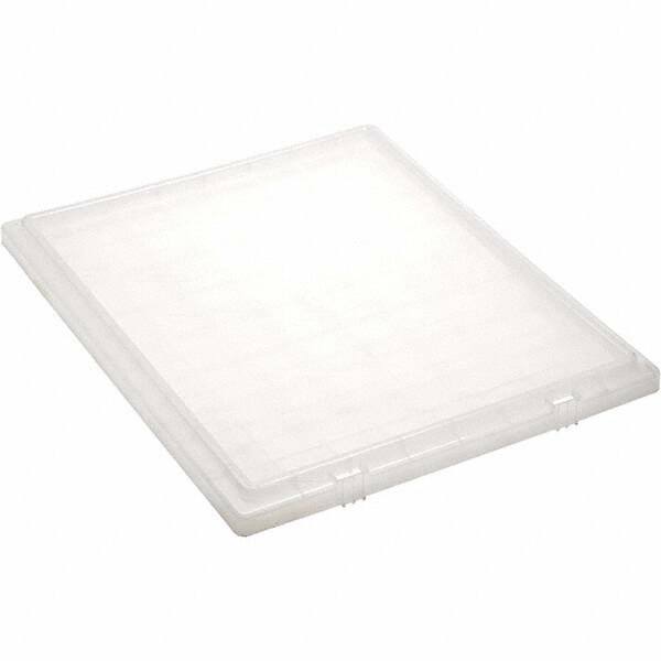 Quantum Storage - Tote & Storage Container Lids Width (Decimal Inch): 4.0 Length (Decimal Inch): 20.5 - USA Tool & Supply