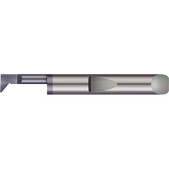 Profiling Tools; Minimum Bore Diameter (Decimal Inch): 7/32; Maximum Bore Depth (Decimal Inch): 3/4; Radius: 0.0050; Overall Length (Decimal Inch): 2; Shank Diameter (Inch): 1/4; Projection: Projection; Finish/Coating: AlTiN; Projection (Decimal Inch): 0.