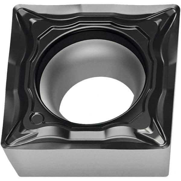 Walter - SCMT FM4 Grade WSM30S Turning Insert - TiAlN+Al2O3+(Al) Finish, 90° Square, 9.53mm Inscr Circle, 3.97mm Thick, 0.4mm Corner Radius - USA Tool & Supply