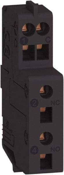 Square D - Circuit Breaker Auxiliary Contact - Use with PowerPact B-frame Circuit Breakers - USA Tool & Supply
