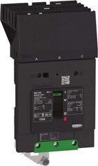 Square D - 30 Amp, 600Y/347 VAC, 3 Pole, Panel Mount B-Frame Circuit Breaker - Thermal-Magnetic Trip, 25 kA at 240 VAC, 18 kA at 480 VAC Breaking Capacity, 14-2/0 AWG - USA Tool & Supply