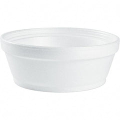 DART - Foam Food Containers, Foam, 8 oz - White - USA Tool & Supply