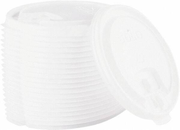 Solo - Cup Lids for 16 oz Cups - White - USA Tool & Supply