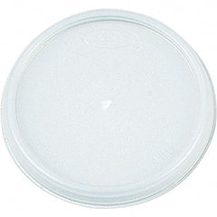 DART - Plastic Lids, Fits 12 - 24 oz Foam Cups - Translucent - USA Tool & Supply